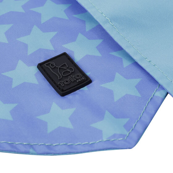 Pañuelo para mascotas doble cara estampado estrellas - Talla S image number 4