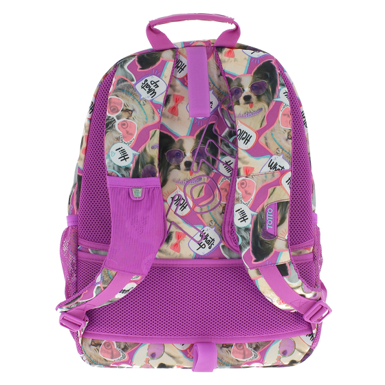 Mochila escolar adaptable a carro Acuareles - 0QI image number 3