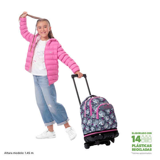 Mochila desmontable Tiza - Kitten Rose image number 2