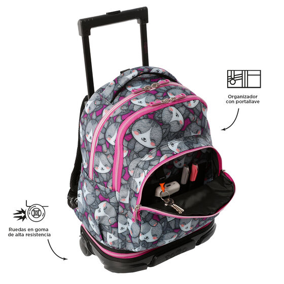 Mochila desmontable Tiza - Kitten Rose image number 8