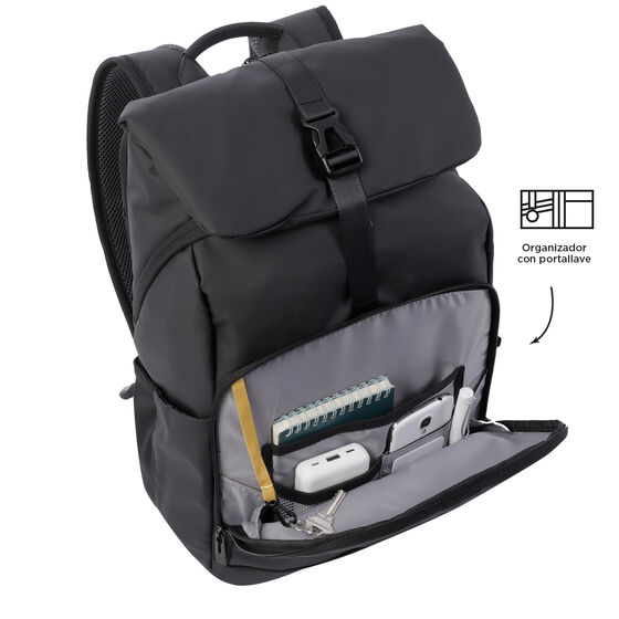 Mochila Flappo - Negro image number 6