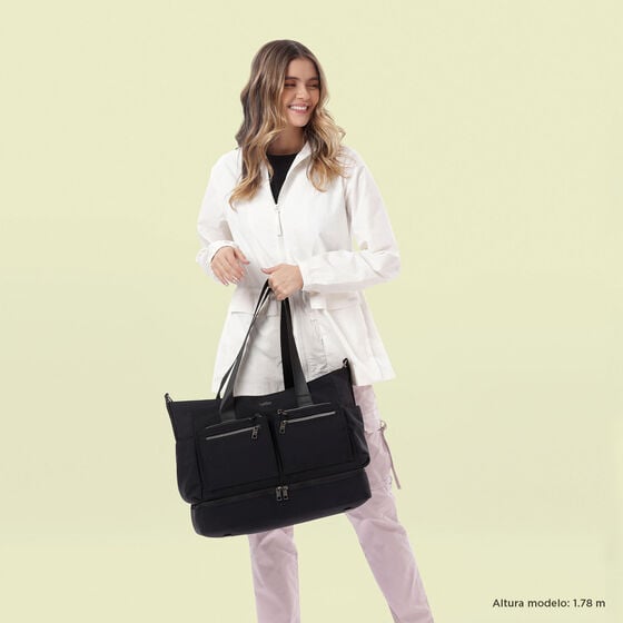 Bolso Maxi Tote - Negro image number 2