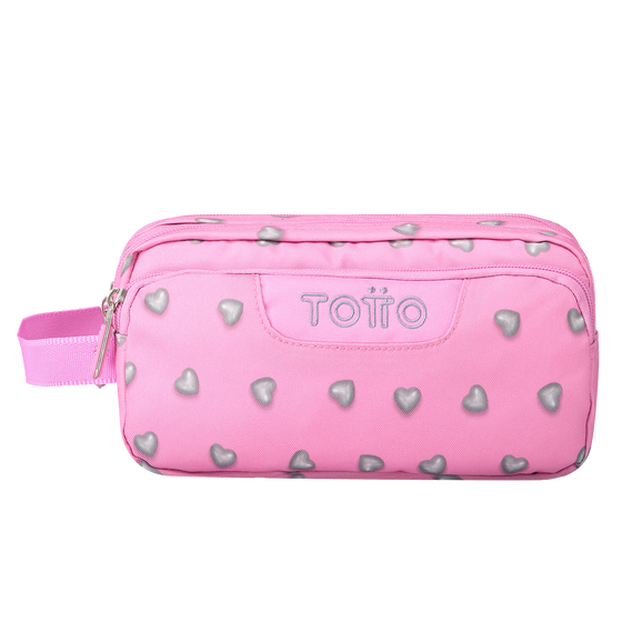 Estuche Agapec - Corazones rosa image number 1