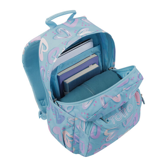 Mochila Acuarela - Corazones image number 7
