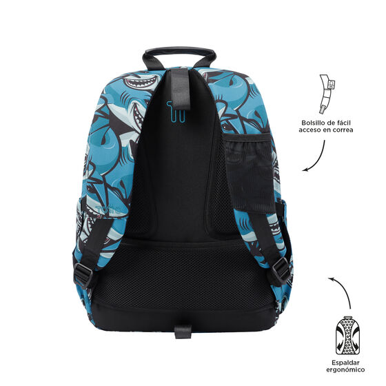 Mochila Acuareles - Tiburones image number 4