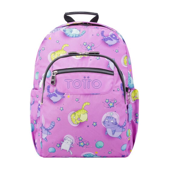 Mochila Acuareles - Gatos astronautas image number 1