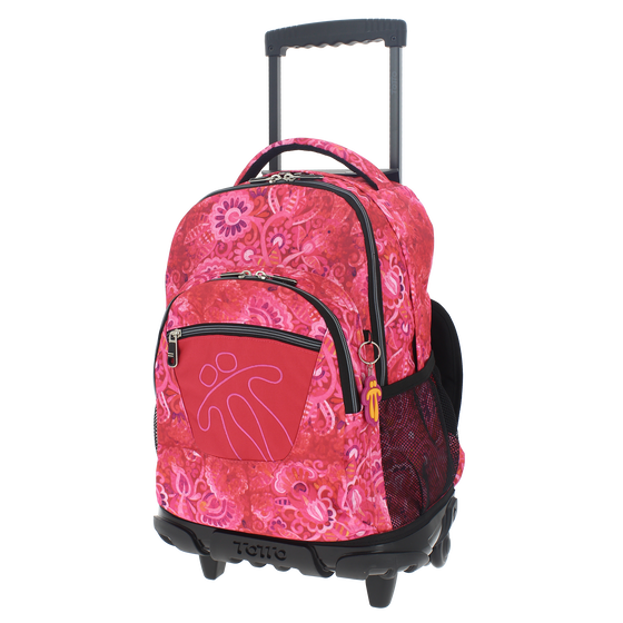 Mochila escolar con ruedas Renglones - 1ID image number 3