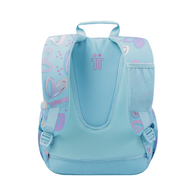 Mochila escolar corazones pintados - Gommas image number null