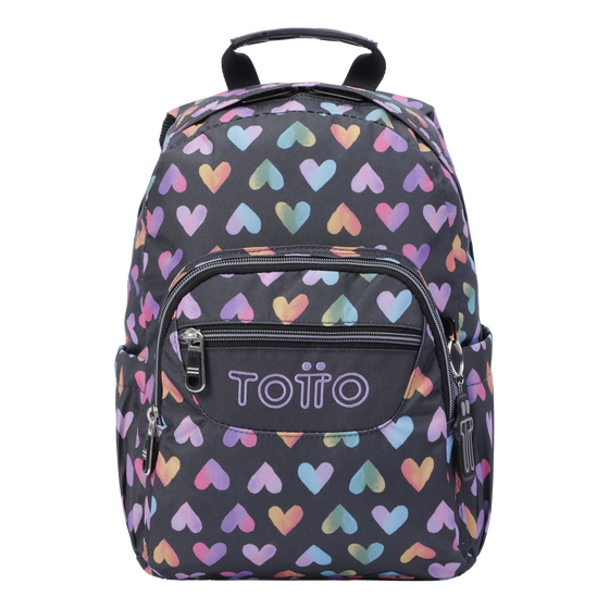 Mochila Tempera - Corazones de colores image number 1