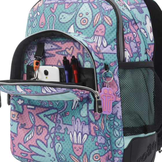 Mochila Crayoles - Mundo fantasía image number 4