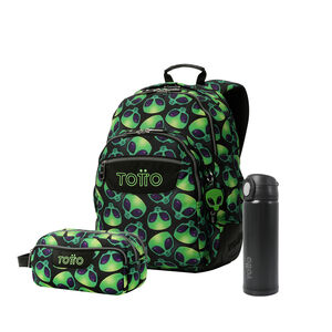 Pack Escolar Ali X3 | Mochila + 2 accesorios