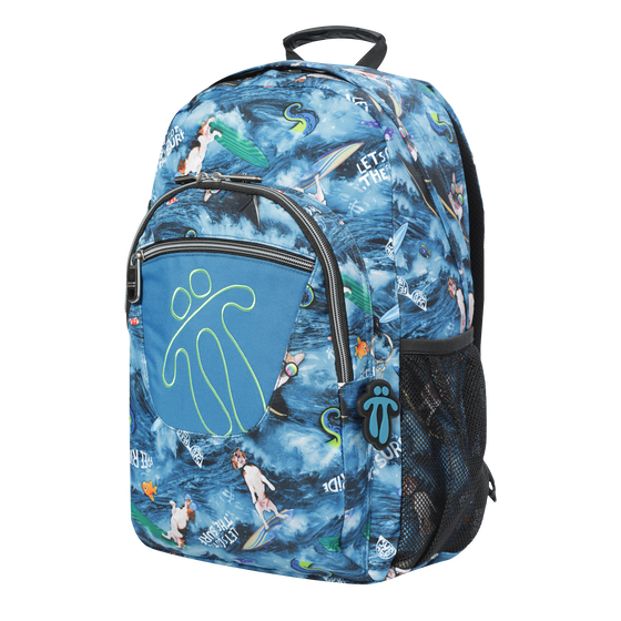 Mochila escolar adaptable a carro Acuareles - 7F6 image number 2
