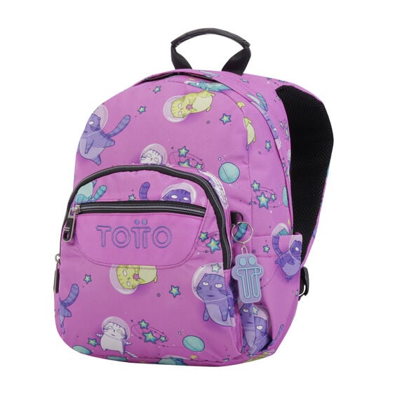 Mochila Tempera - Gatos astronautas image number 2