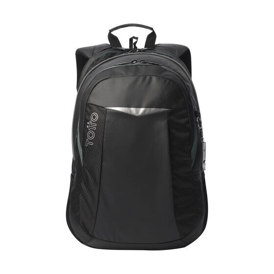 Mochila Teck 2.0 L - Negro/Verde image number 1