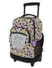 Mochila escolar con ruedas Renglones - 8BB image number 3