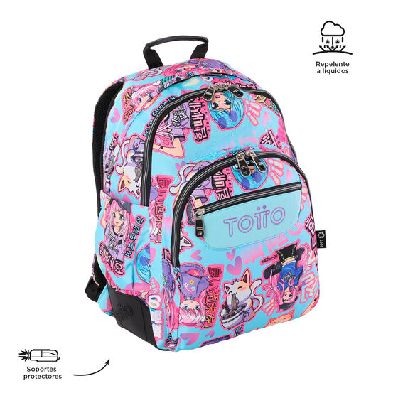 Mochila Crayoles - Anime Girls image number 6