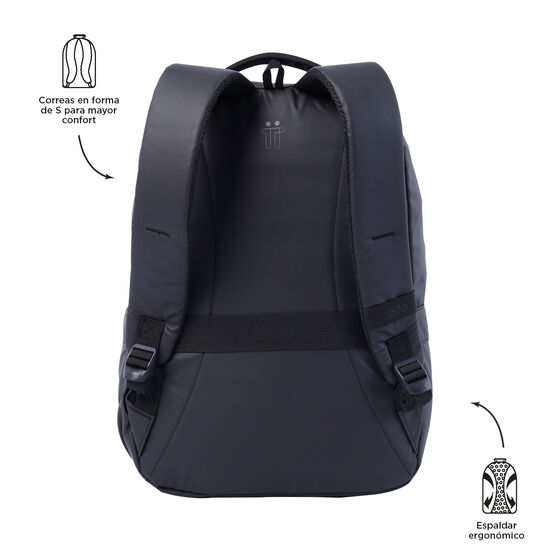 Mochila Wivetto - Negro image number 3