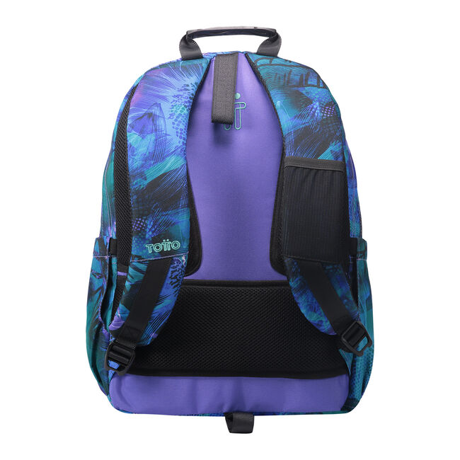 Mochila escolar adaptable a carro electric nature eco-friendly - Acuareles image number null