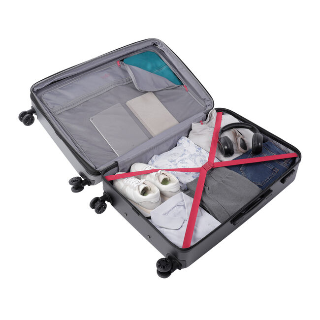 Maleta trolley grande color gris - Bazy + image number null