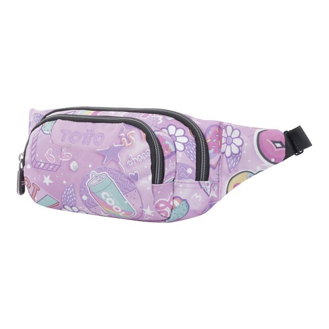 Riñonera infantil rosa positive world - Gancho image number null