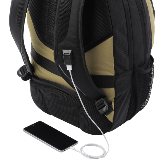 Mochila Titany - Negro y verde image number 6