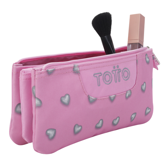 Estuche Tablero - Corazones rosas image number 4