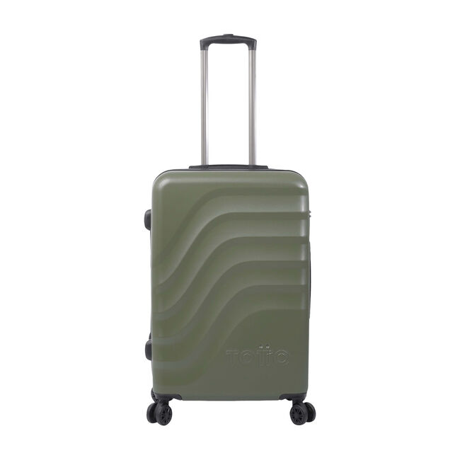 Maleta trolley mediana color verde oscuro - Bazy +