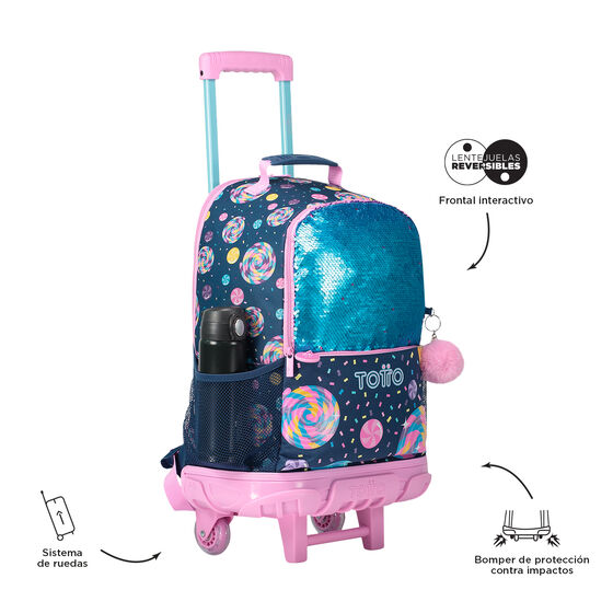 Mochila Ruedas - Sweet Candy L image number 5