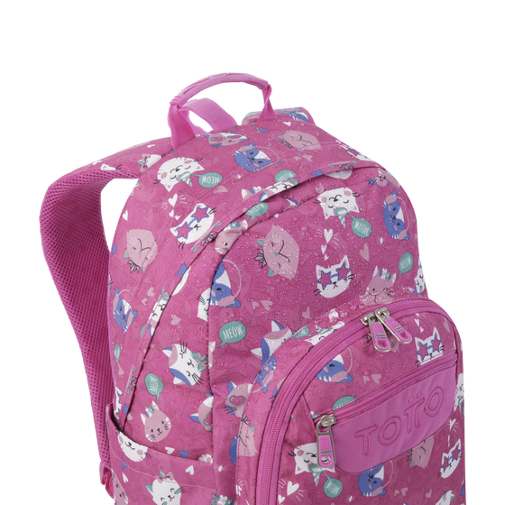 Mochila Acuareles - Fiesta Gatitos image number 7