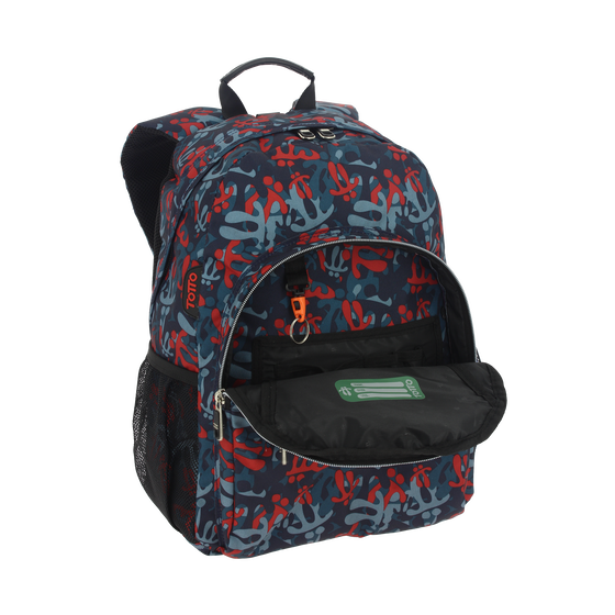 Mochila escolar adaptable a carro Acuareles - 4L8 image number 5