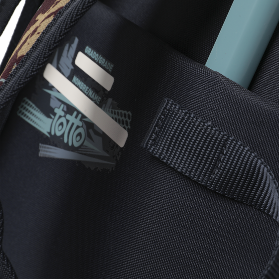 Mochila escolar con 3 ruedas - Motto Cross image number 5