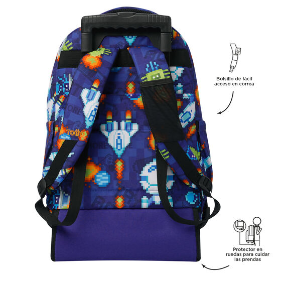 Mochila Renglones - Space Blue image number 5