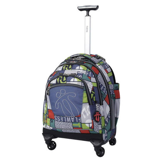 Mochila escolar con ruedas Carboncillo - 8L9 image number 2