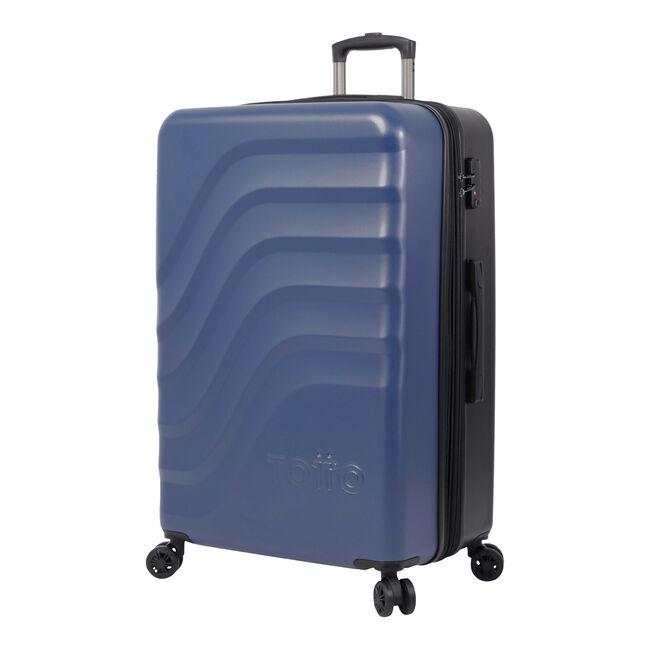 Maleta trolley grande color azul oscuro - Bazy + image number null
