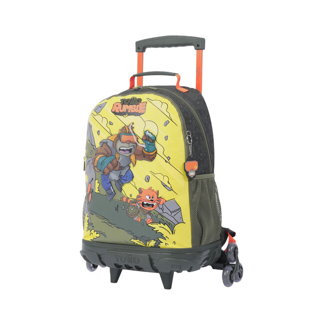 Mochila escolar con ruedas grande de cartoons - Brawlmaster image number null