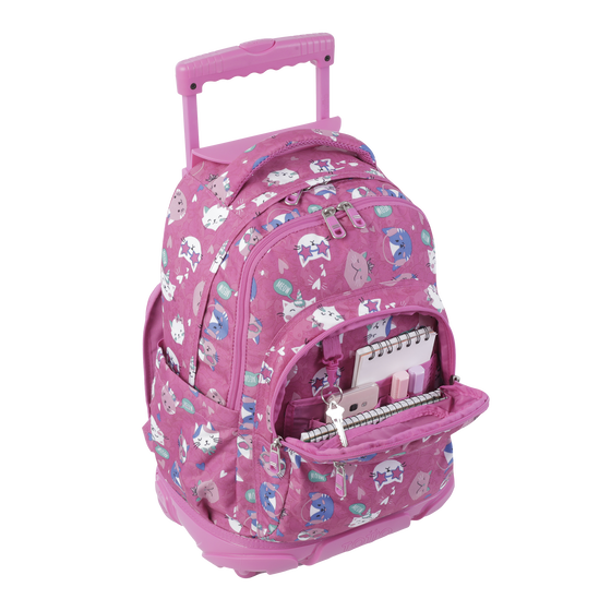 Mochila Renglones - Fiesta Gatitos image number 7