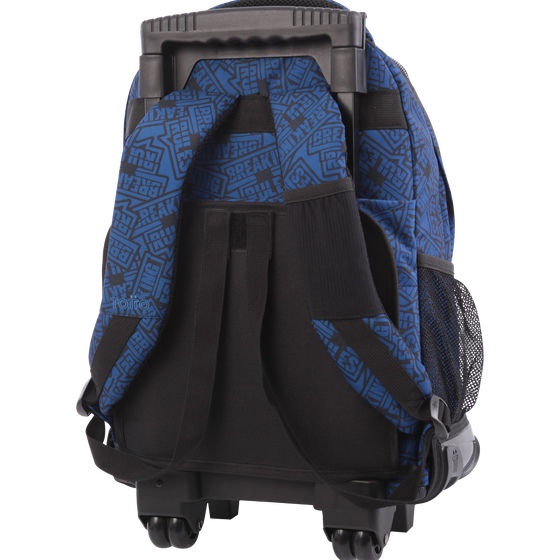 Mochila Renglones - Azul y letras image number 4