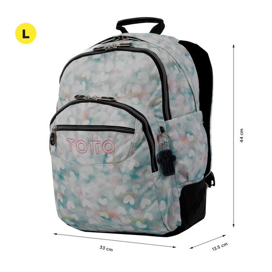 Mochila Rayol - Corazones pastel image number 2