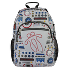 Mochila escolar adaptable a carro Acuareles - 8GM image number 1