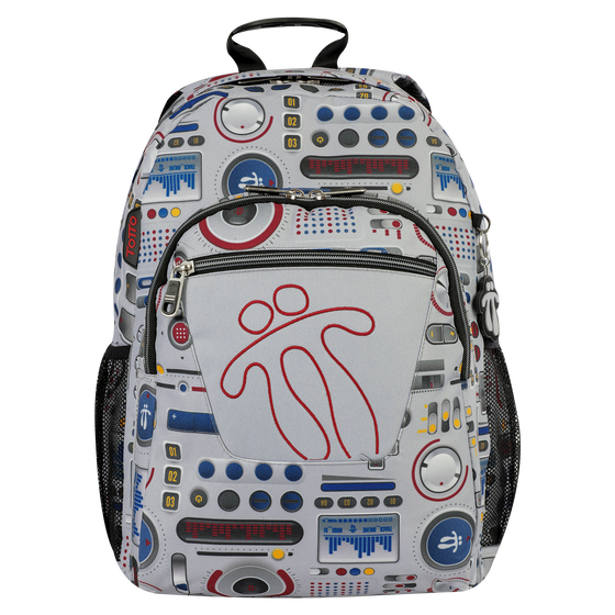 Mochila escolar adaptable a carro Acuareles - 8GM image number 1