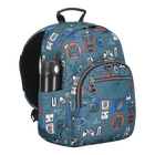 Mochila Gommas - Gris y videoconsolas image number 4