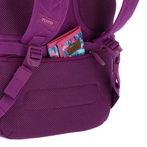 Mochila cambiador color morado - Babybao image number 6