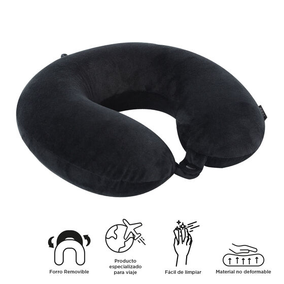 Almohada de viaje Pylot - Negro image number 2