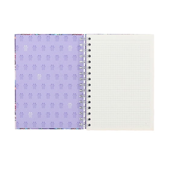 Cuaderno A5 tapa forrada - Meowsical image number 2