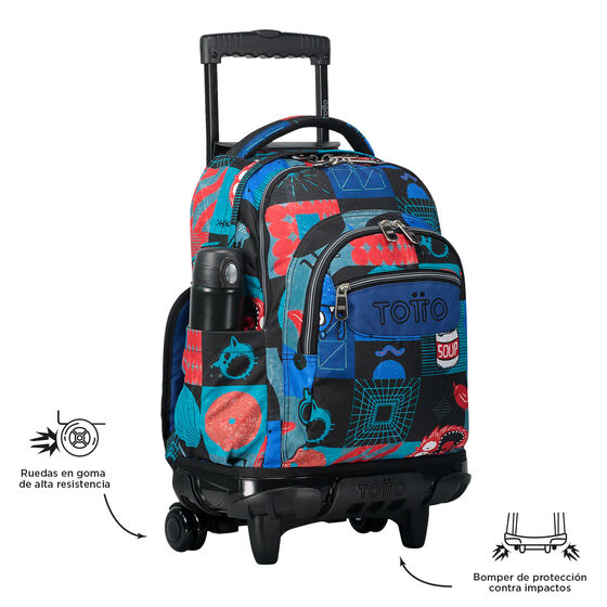 Mochila Renglones - Cyber Monstruos image number 7