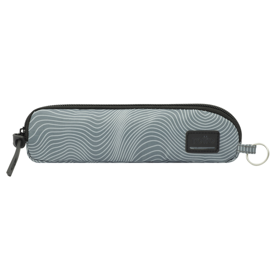 Estuche gris geometric - Kijal image number 1