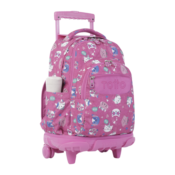 Mochila Renglones - Fiesta Gatitos image number 6