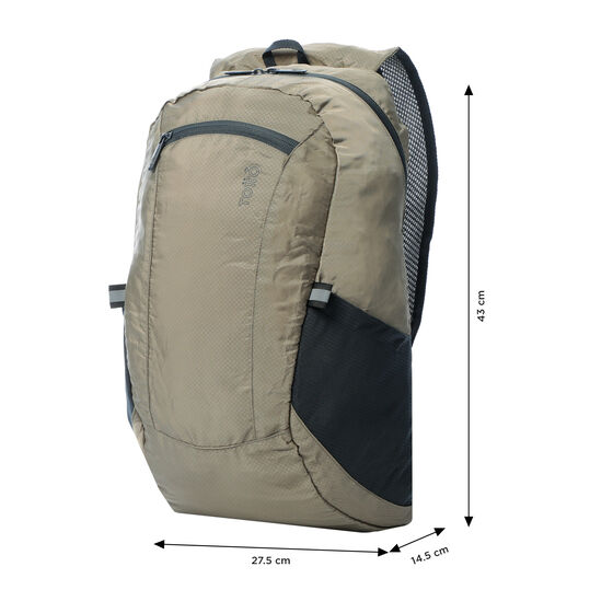 Mochila plegable Troker - Desert Taupe image number 3