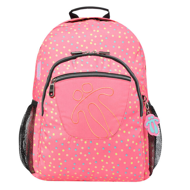 auxiliar imagina Herméticamente Mochila escolar adaptable a carro - Acuareles - Rosa | Totto.es