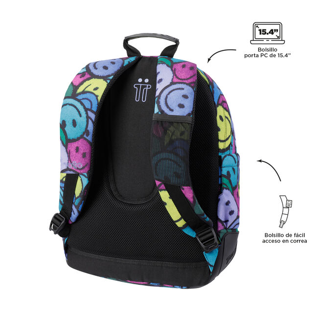 Mochila escolar emojis - Crayoles image number null